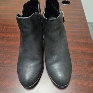 Style & Co. Sleek Black Ankle Booties